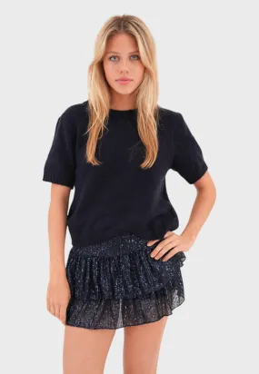 Glam skirt navy