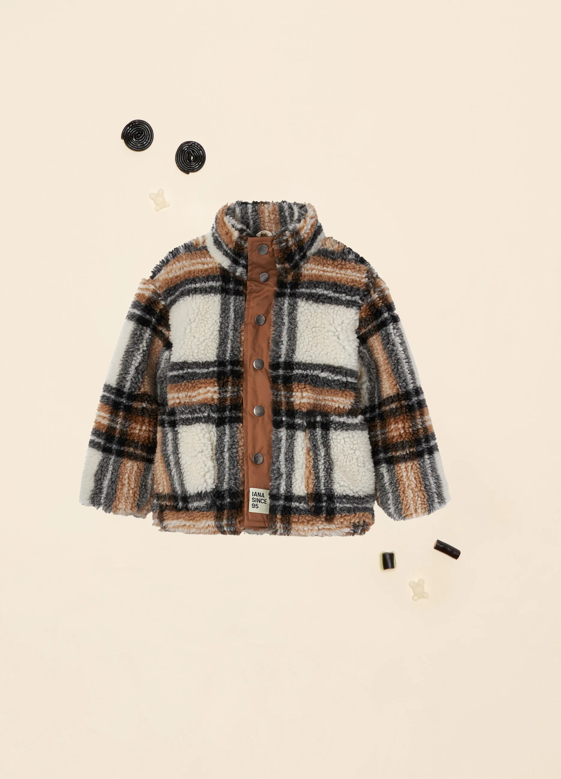 IANA  Giacca in sherpa IANA bambino