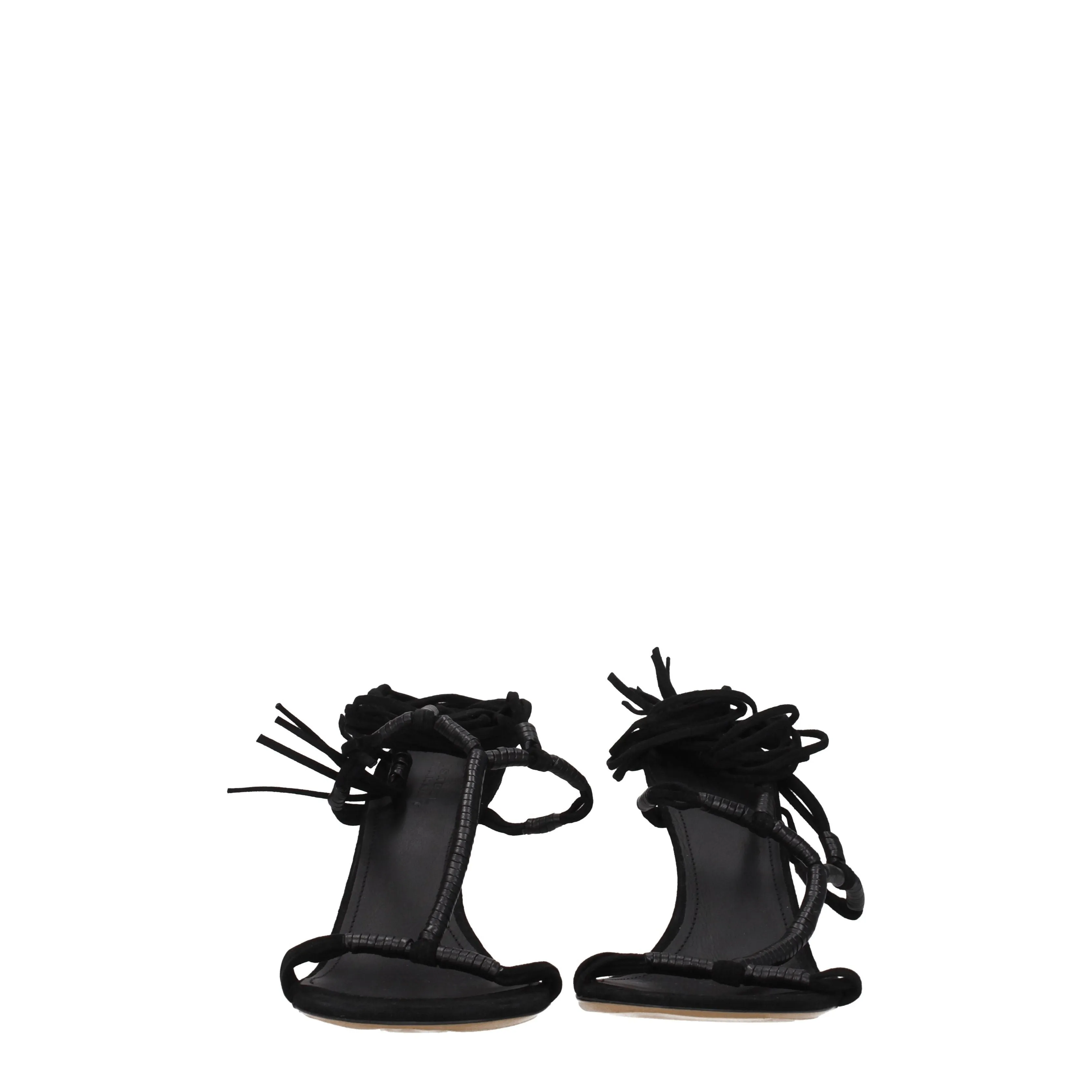 Isabel Marant Sandali Donna Camoscio Nero